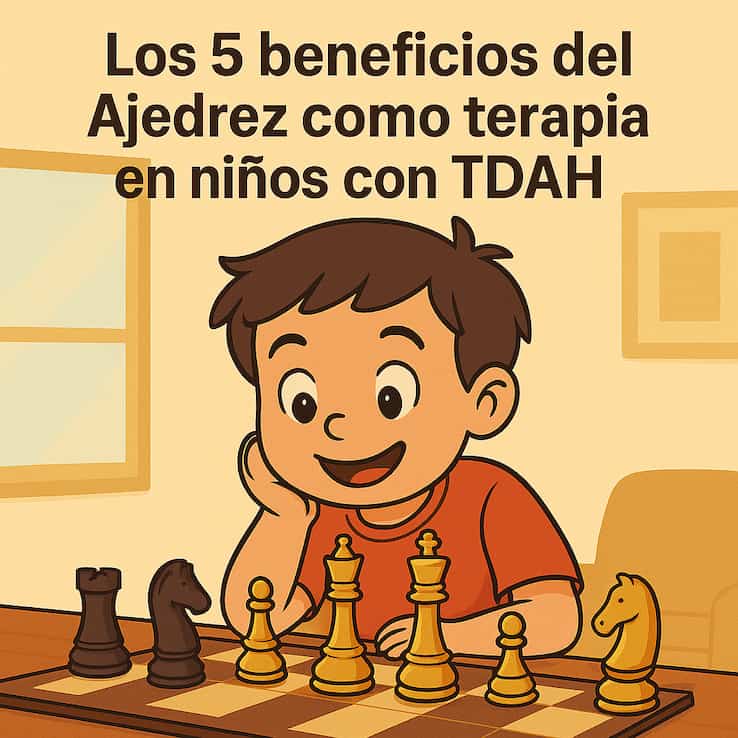 Los 5 beneficios del Ajedrez como terapia en niños con TDAH
