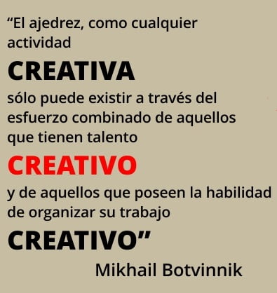 creatividad en el ajedrez